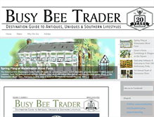 Tablet Screenshot of busybeetrader.com